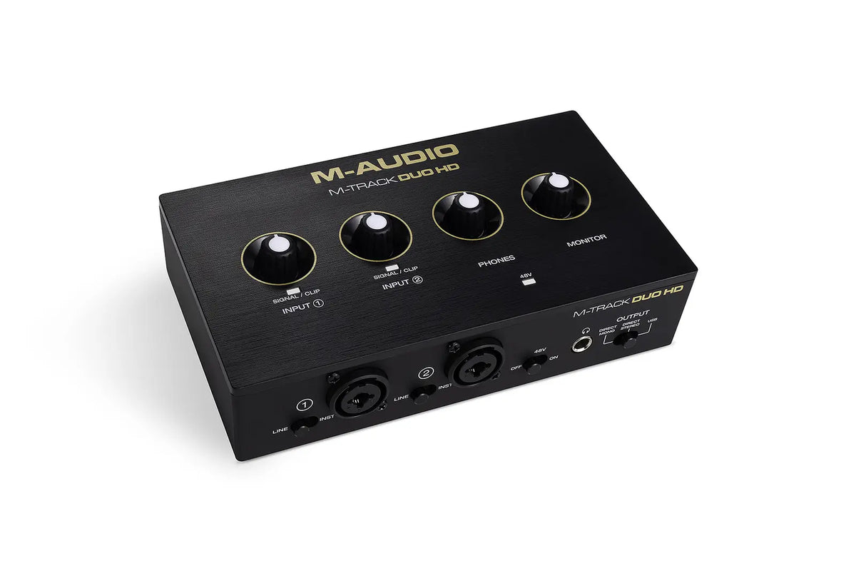 Interfaz de Audio M-Track Duo HD M-Audio