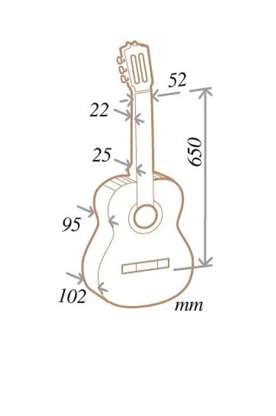Guitarra Clásica 402 Almansa