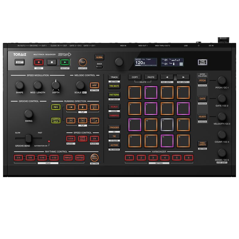 Drum Machine TORAIZ Squid Pioneer DJ