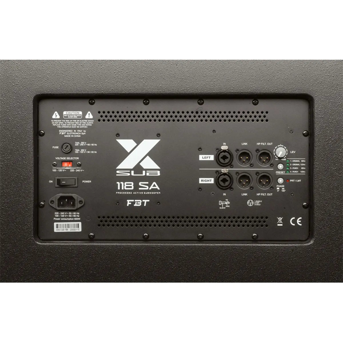 Subwoofer X-SUB 118SA FBT
