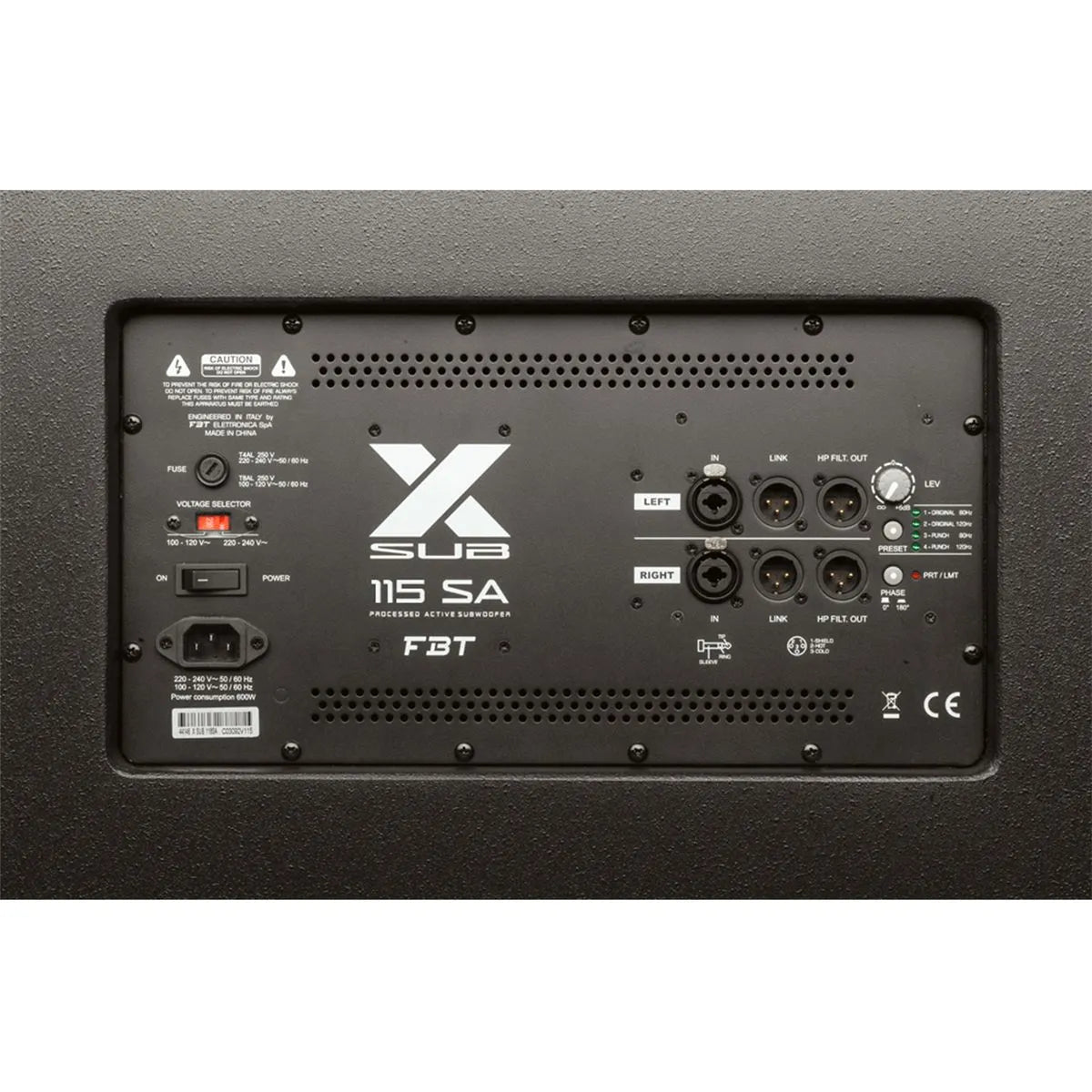 Subwoofer X-SUB 115SA FBT