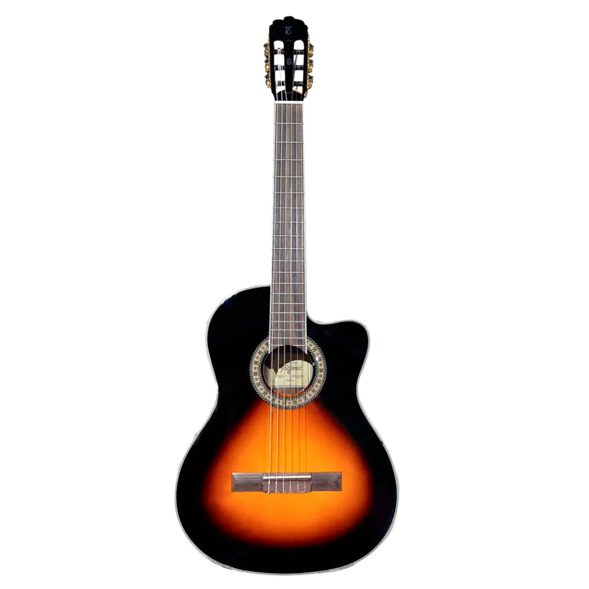 Guitarra Electroacústica WS-20 EQ Walnut Series Tagima - Sunburst Oscuro