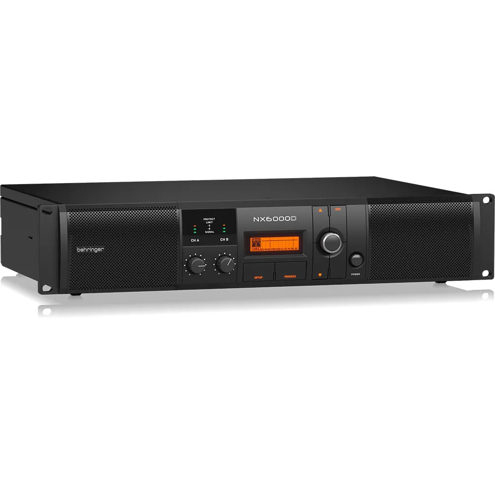 Amplificador Digital de Potencia NX6000D- 2x 3000W Behringer