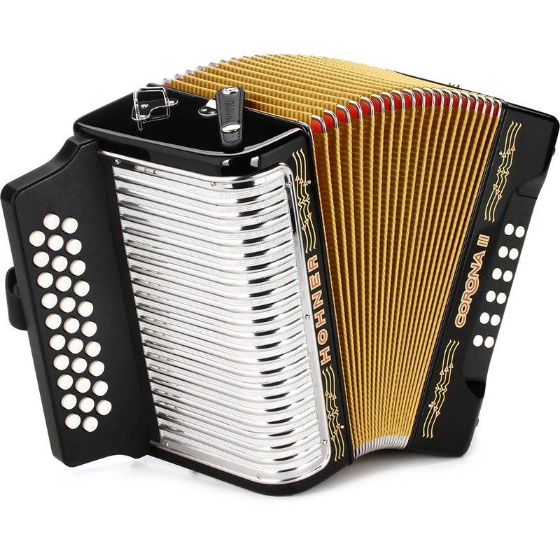 Acordeón Diatónico Corona II FBbEb Hohner