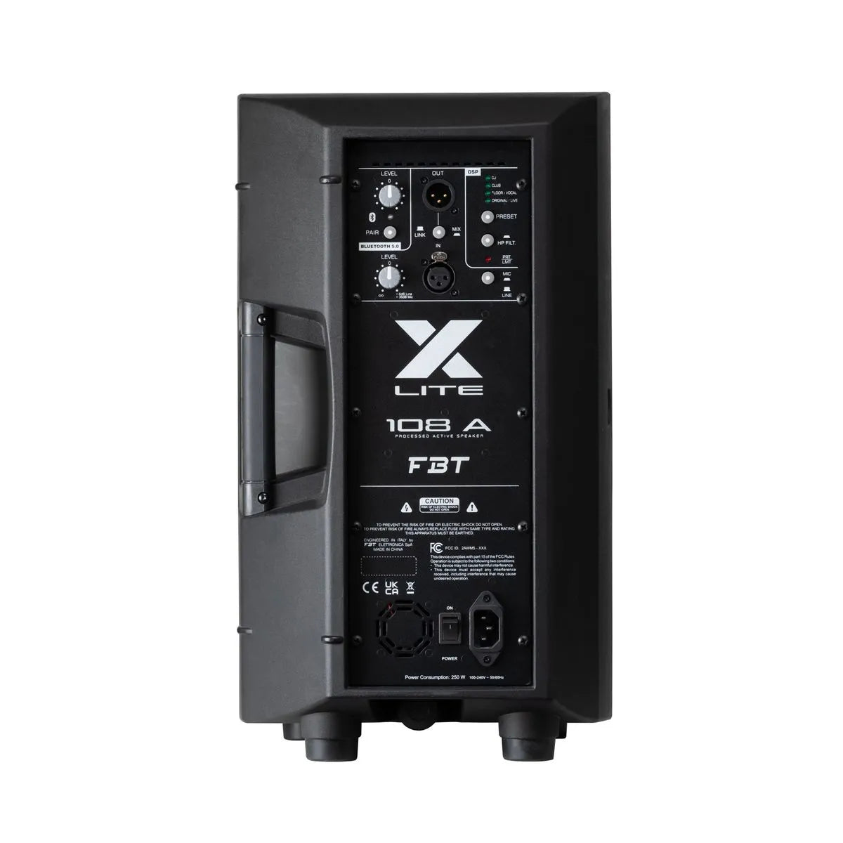 Parlante Activo X-LITE 108A con Bluetooth y DSP FBT