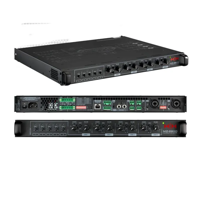 Amplificador de Instalación MZ-280Q 4 x 280W RMS HH Audio