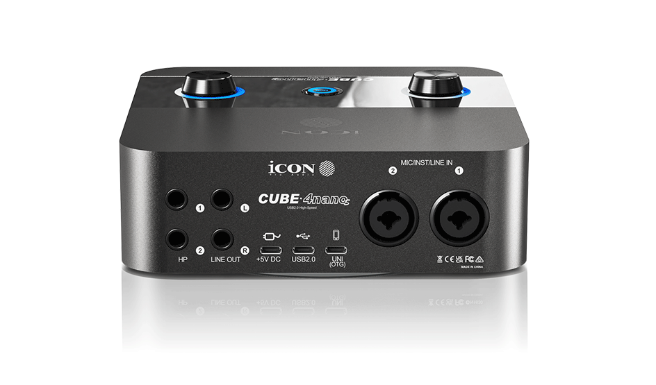 Interfaz de Audio USB 2x2 Cube 4 Nano S Icon Pro Audio