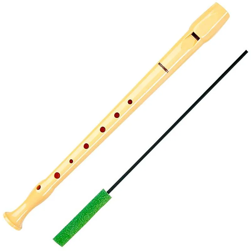 Flauta Dulce en C Digitación Alemana - Verde 9508 Hohner