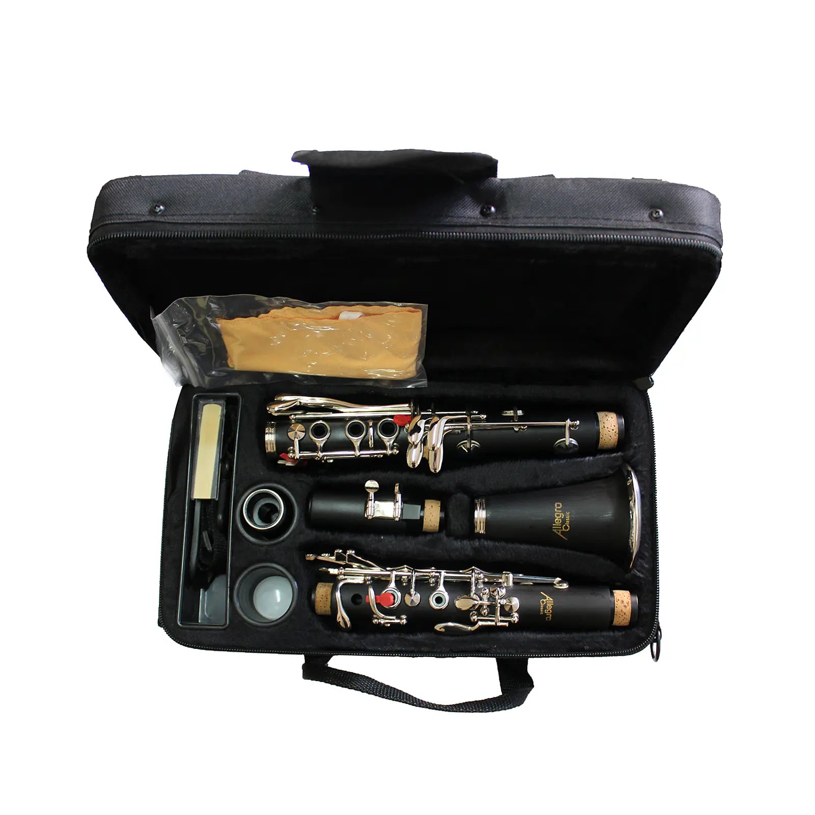 Clarinete Bb 17 Llaves All7201 Allegro