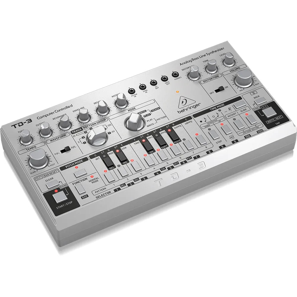 Sintetizador de Bajos Con Secuenciador TD-3-SR Behringer