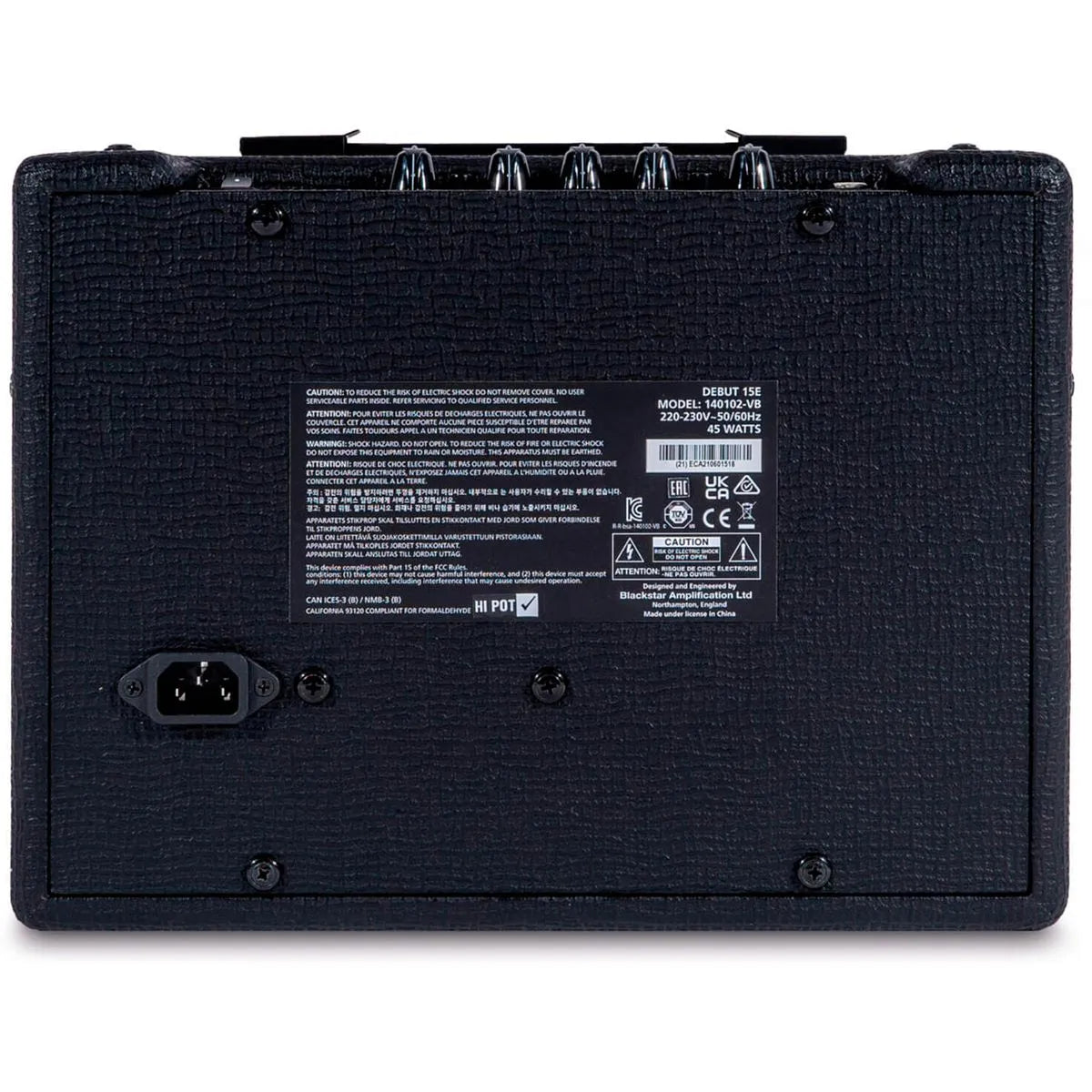 Amplificador de Guitarra Debut 15E BK Blackstar
