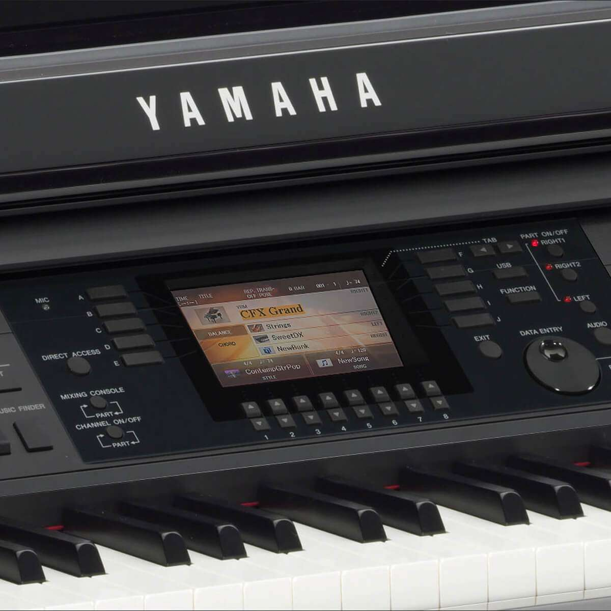 Clavinova CVP-701 Black Yamaha