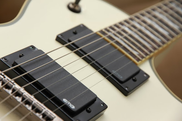 Guitarra Eléctrica EC401 Olympic White LTD