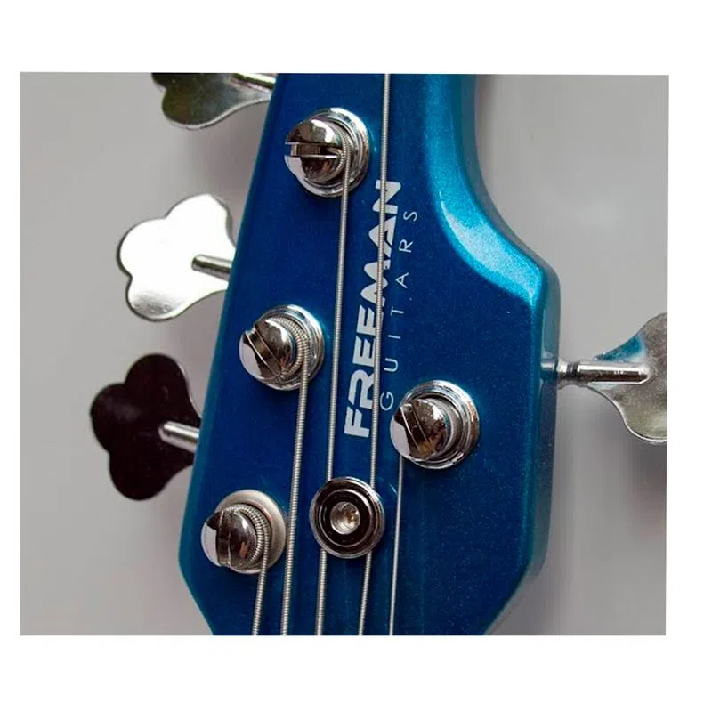 Bajo Eléctrico FREB885 5 Cuerdas Blue Freeman