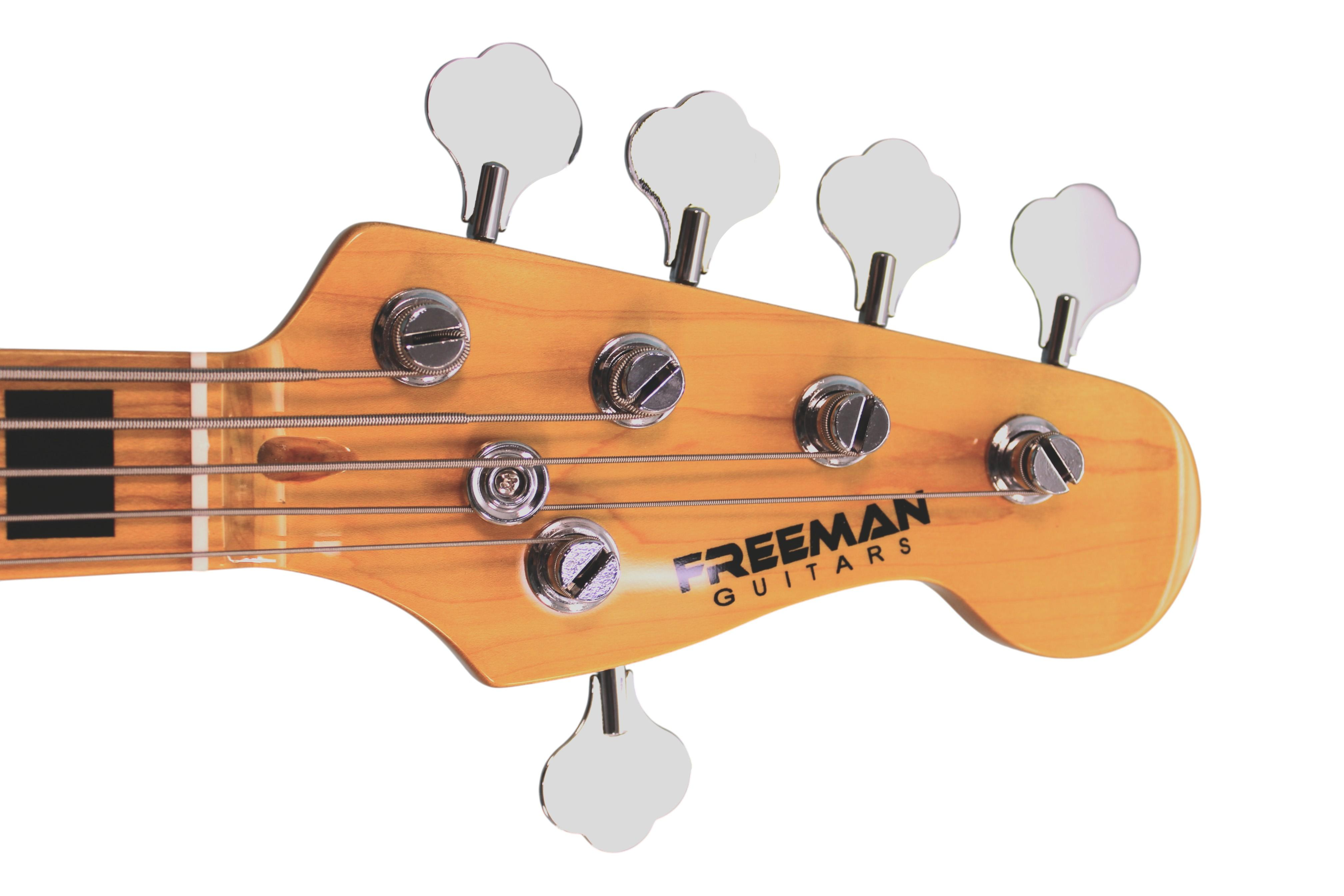 Bajo Eléctrico MBB 5 Cuerdas Natural Freeman