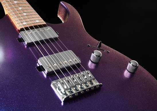 Guitarra Eléctrica GRG121SP Blue Metal Chamaleon Ibanez