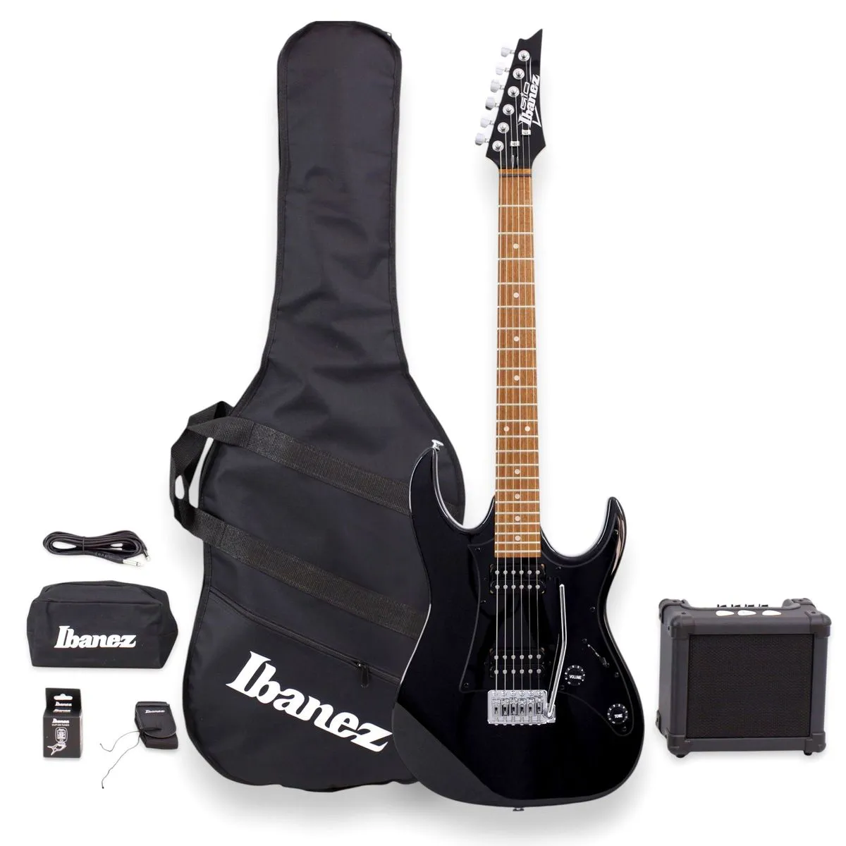 Pack Guitarra Eléctrica IJRX20U Black Ibanez