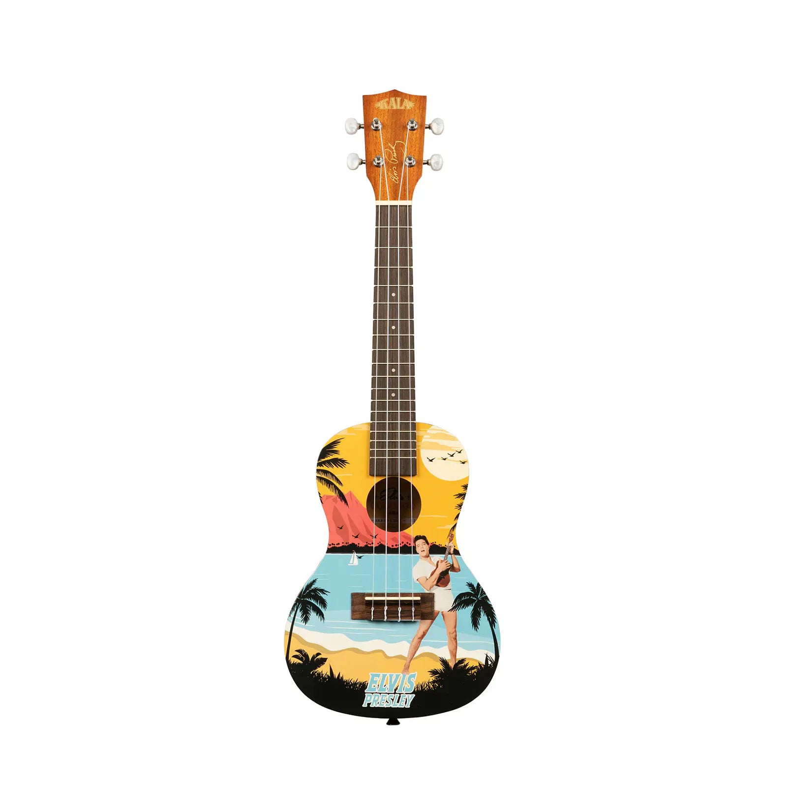 Ukelele Concierto Elvis Blue Hawaii Kala-Ltp-C-Ebh Kala