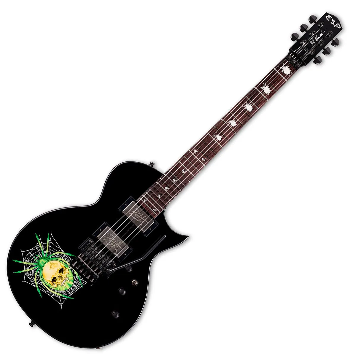 Guitarra Eléctrica Kirk Hammett KH3 30th anniversary Black ESP (case incluido)