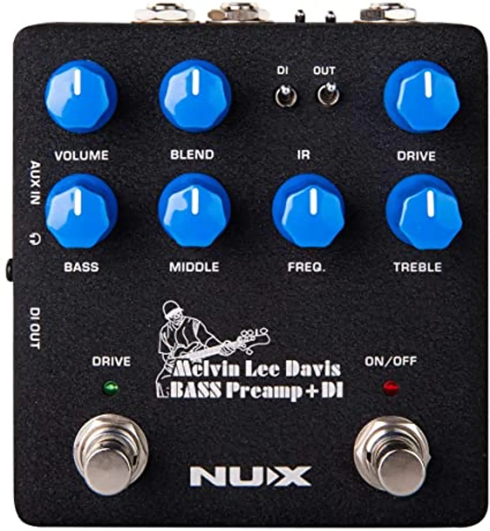 Preamplificador de Bajo Melvin Lee Davis NBP-5 NUX
