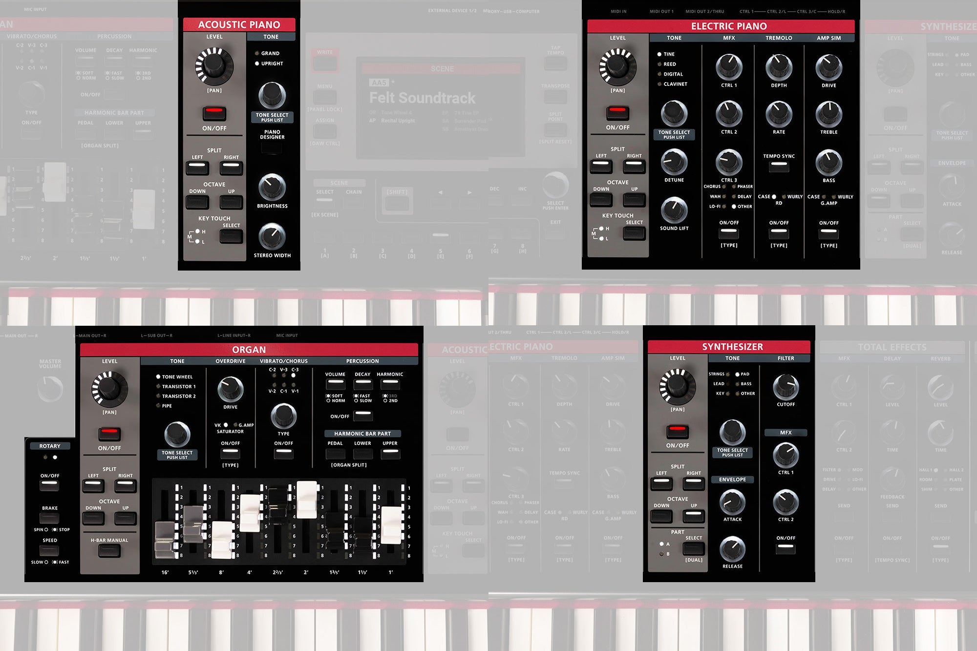 Teclado Sintetizador V-STAGE76 Roland