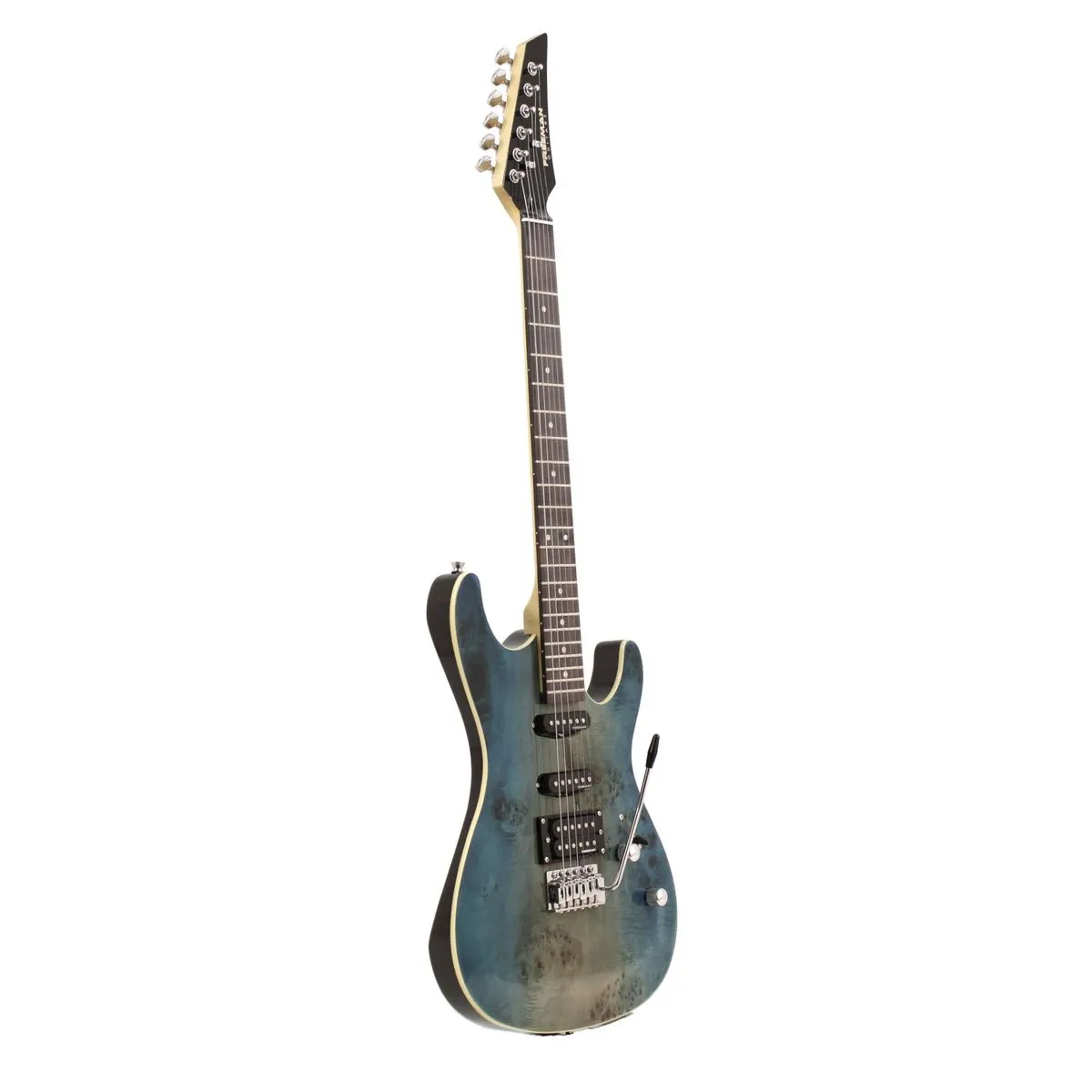 Guitarra Eléctrica SSA Green Burr Freeman