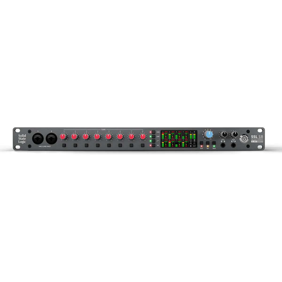 Interfaz de Audio 26-in/28-out - USB C SSL18