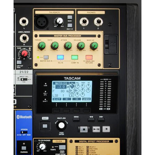 Consola de Grabación Analógica 24 pistas c/Interfaz Model 2400 TASCAM