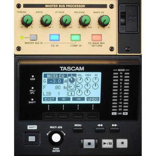 Consola de Grabación Analógica 24 pistas c/Interfaz Model 2400 TASCAM
