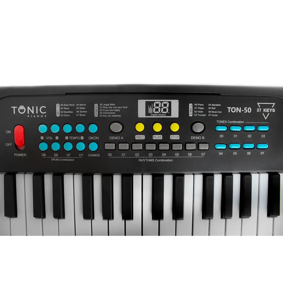Teclado de 37 Teclas TON-50 Tonic con Micrófono