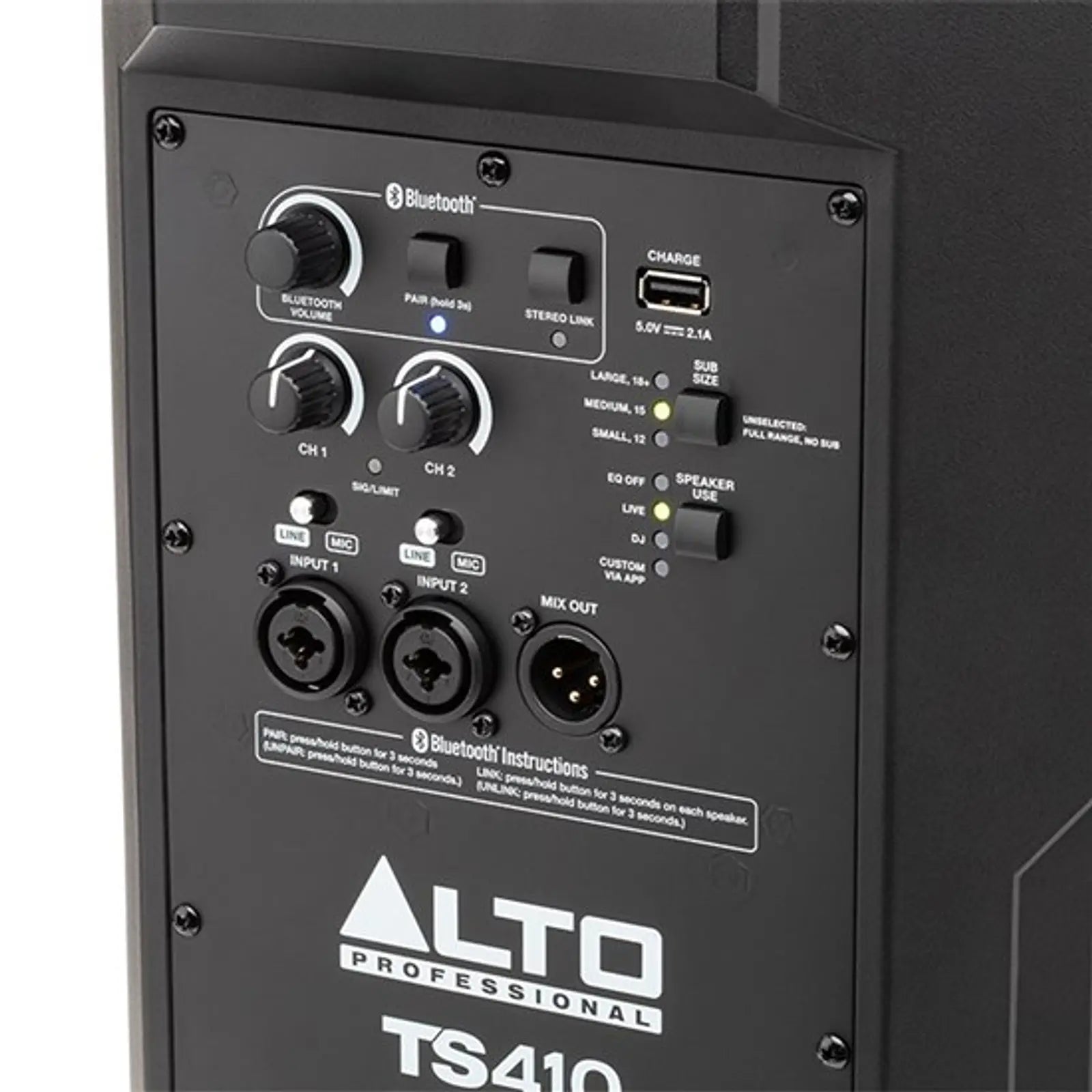 Caja Activa 10'' 2000W TS410 Alto Professional