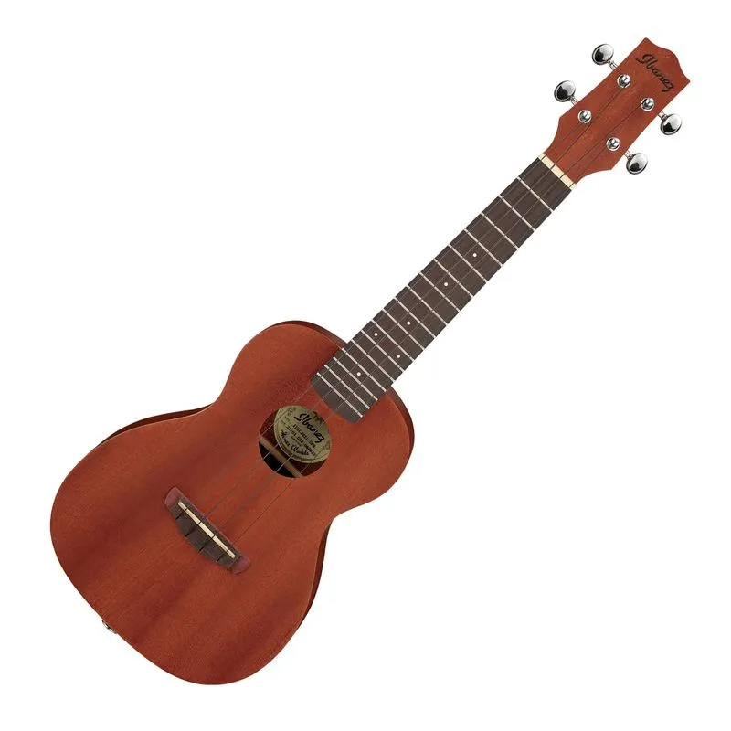 Ukelele Concierto UKC100 Open Pore Natural Ibanez