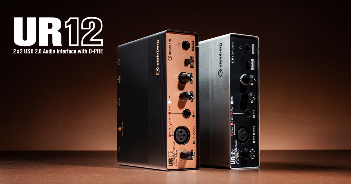 UR12 Interfaz de Audio USB Steinberg