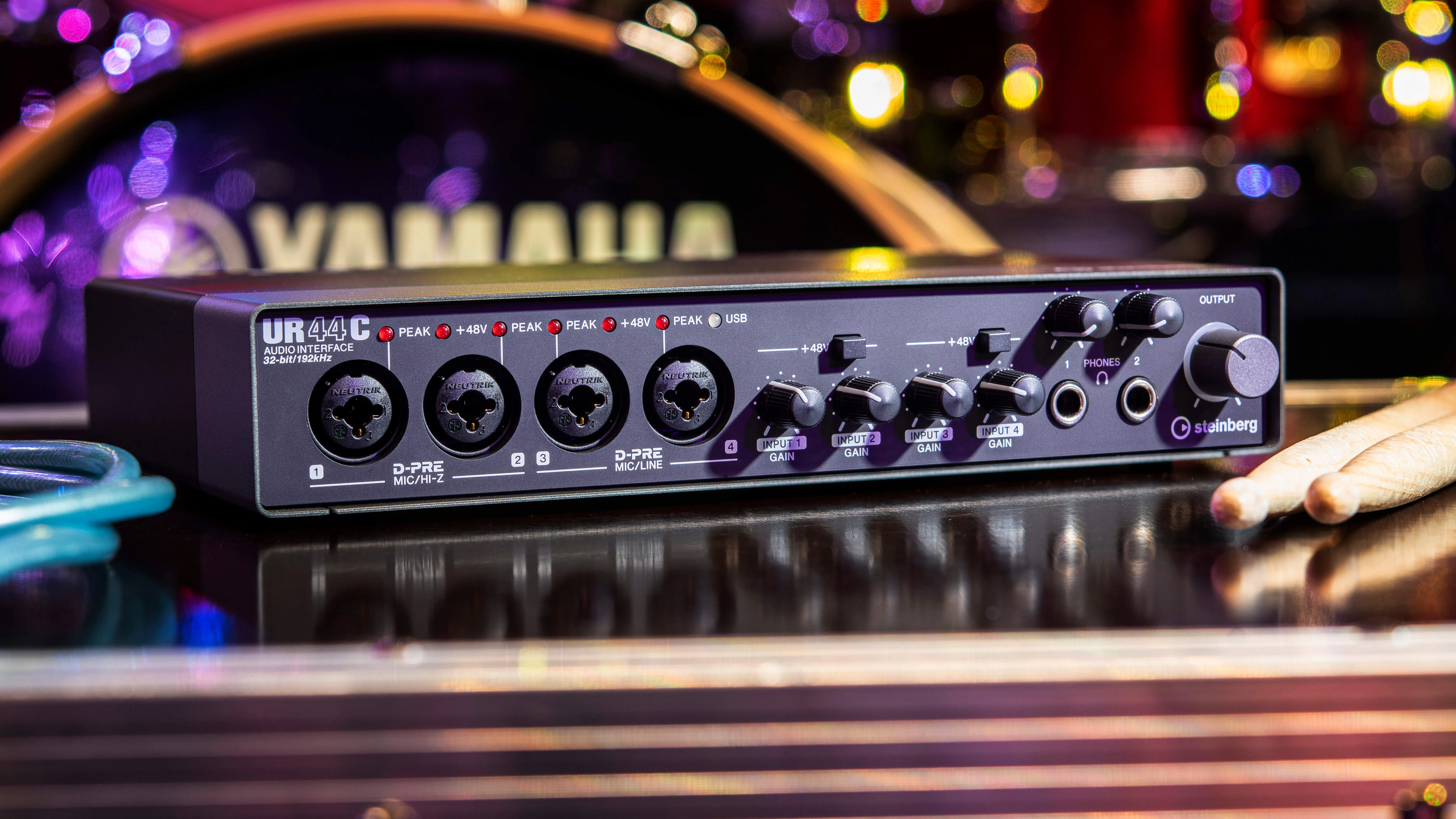 UR44C Interfaz de Audio 6x4 USB-C 3.0 Steinberg