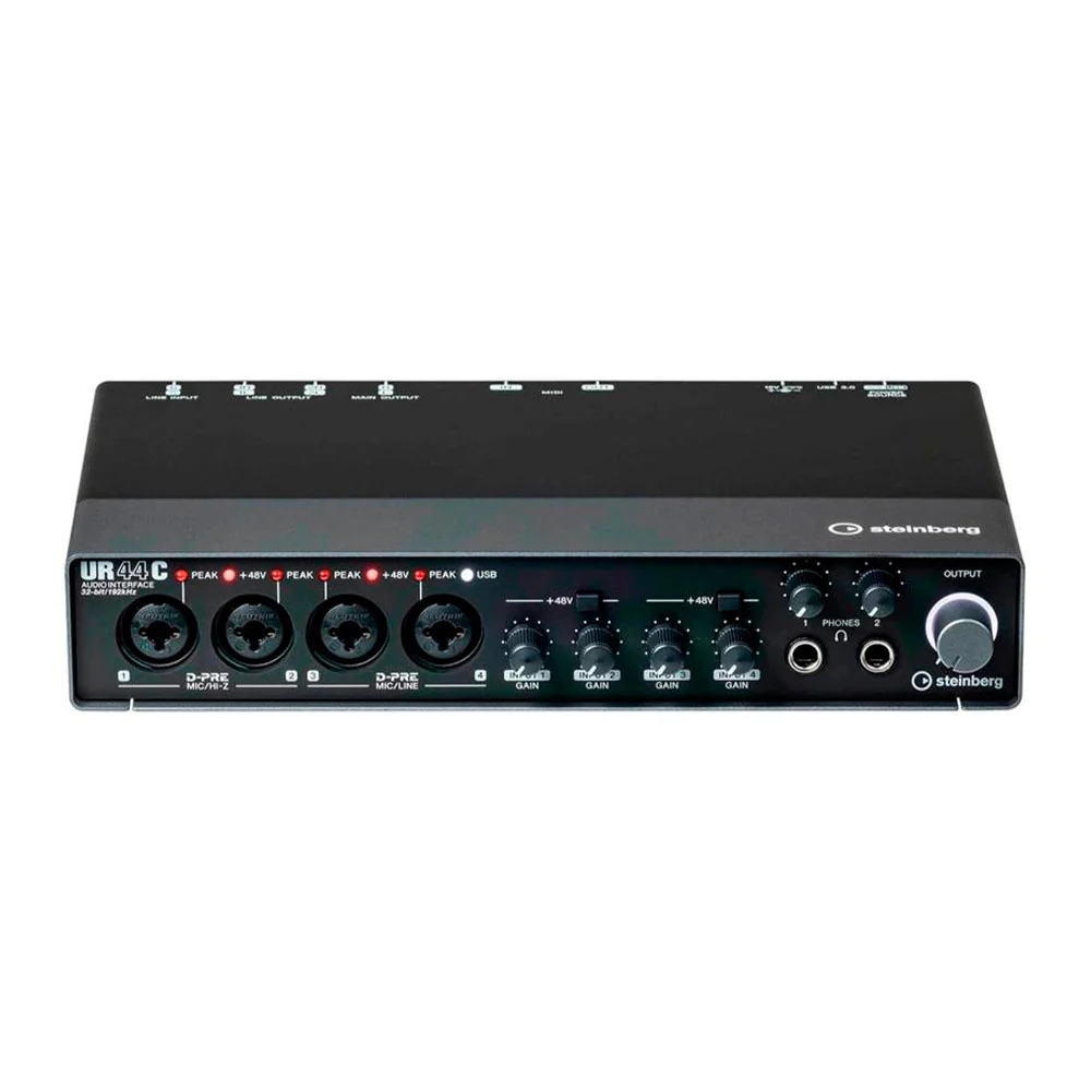 UR44C Interfaz de Audio 6x4 USB-C 3.0 Steinberg
