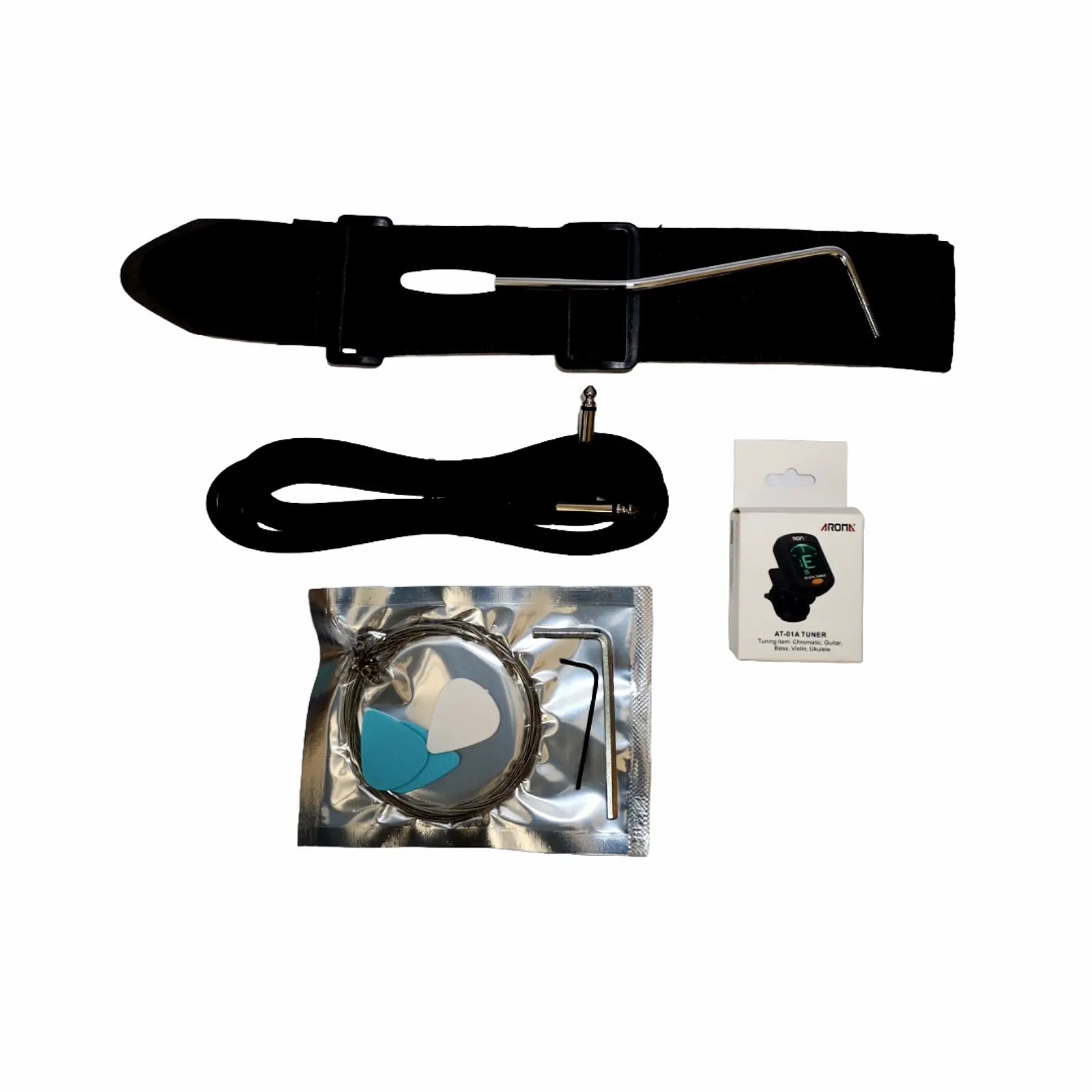 Pack Guitarra Eléctrica Left Hand Black ST111 Amp 15w XGTR