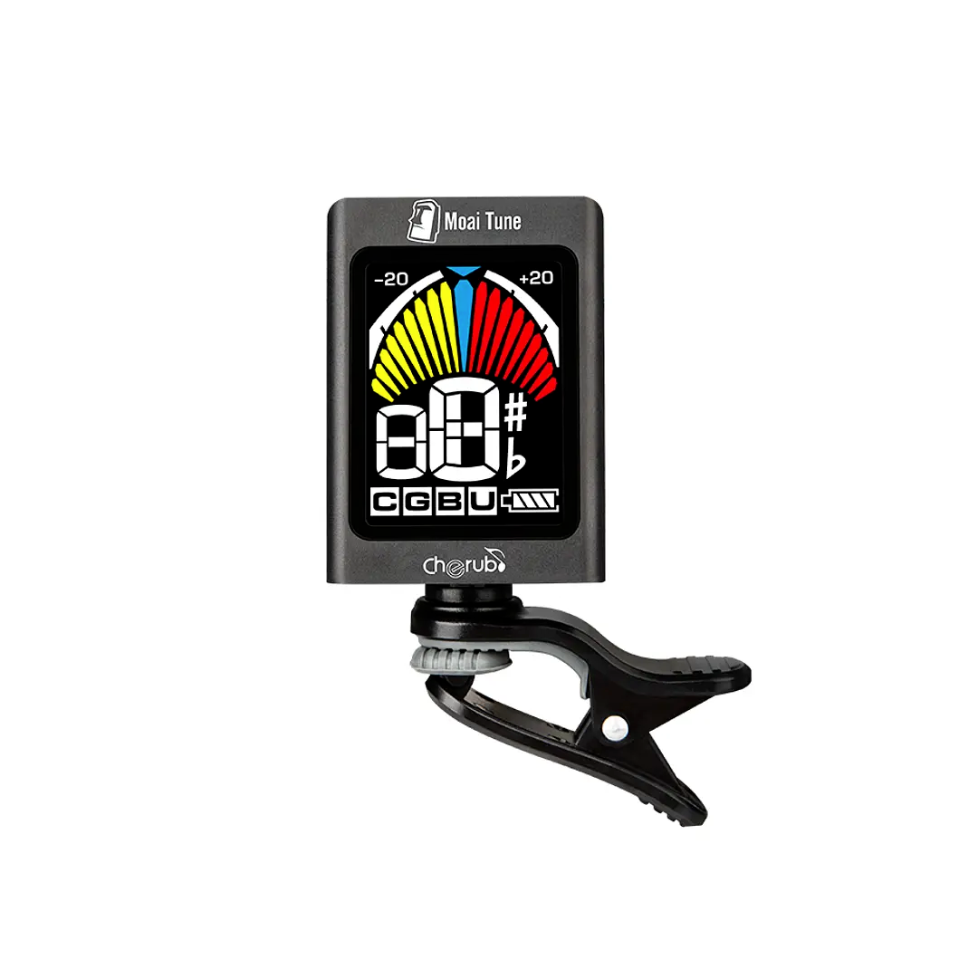 Afinador de Clip Moai Tune para Guitarra y Bajo WST-680 Cherub