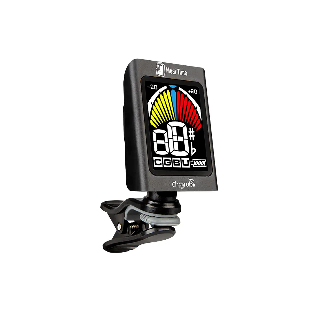 Afinador de Clip Moai Tune para Guitarra y Bajo WST-680 Cherub