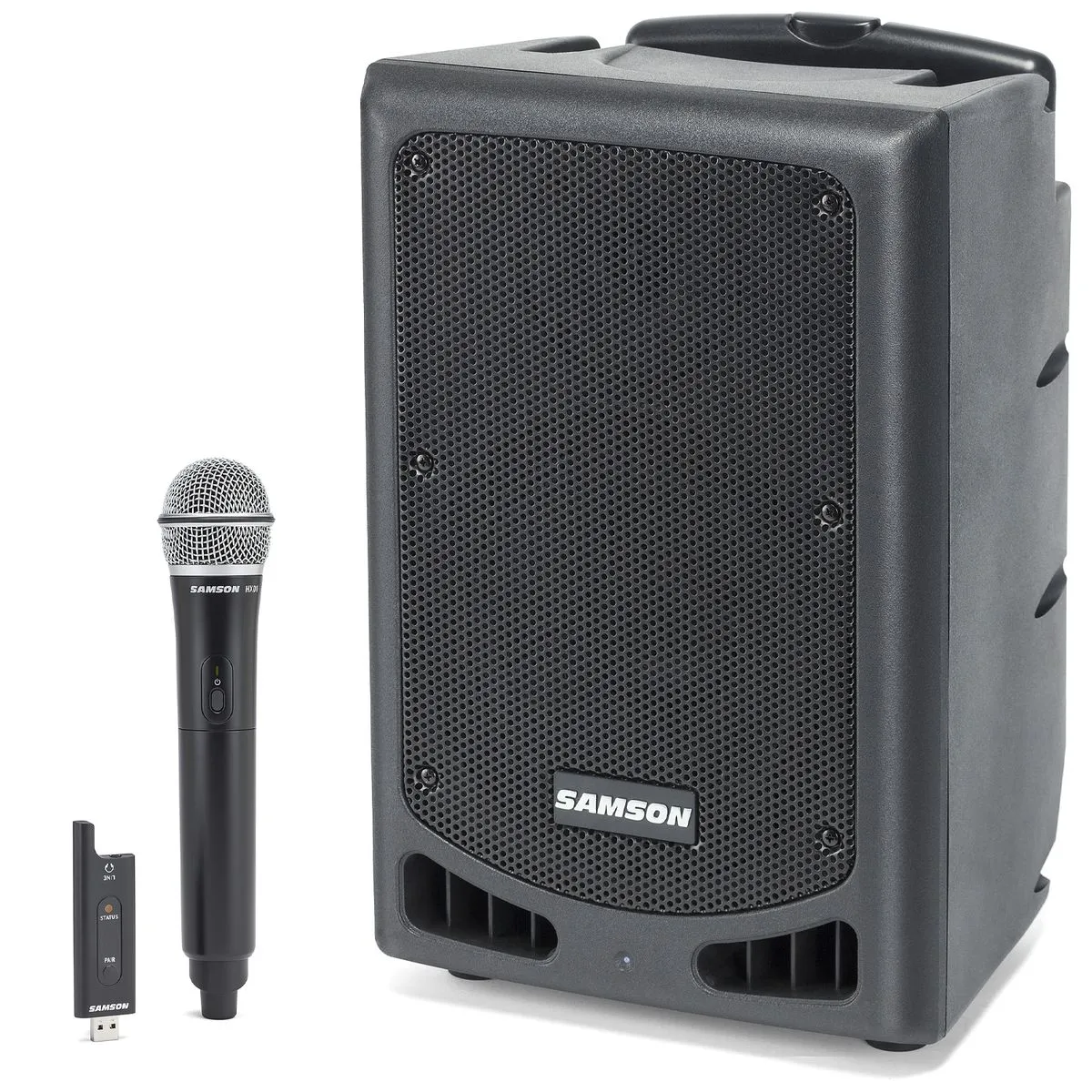 Caja Acústica Activa con Micrófono y Bluetooth XP208W Samson