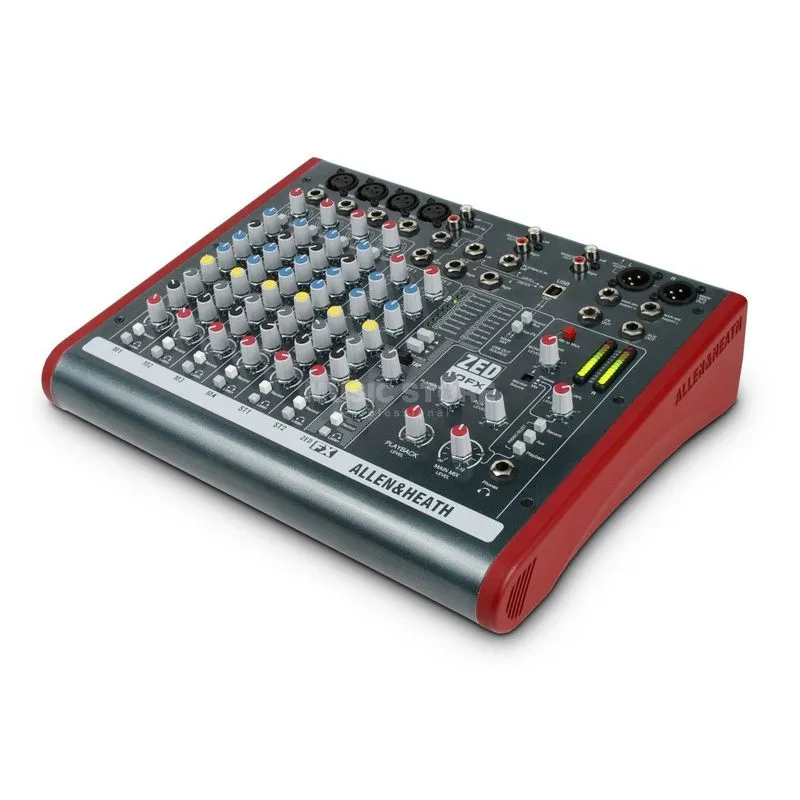 Mixer ZED10FX USB con Efectos Allen & Heath
