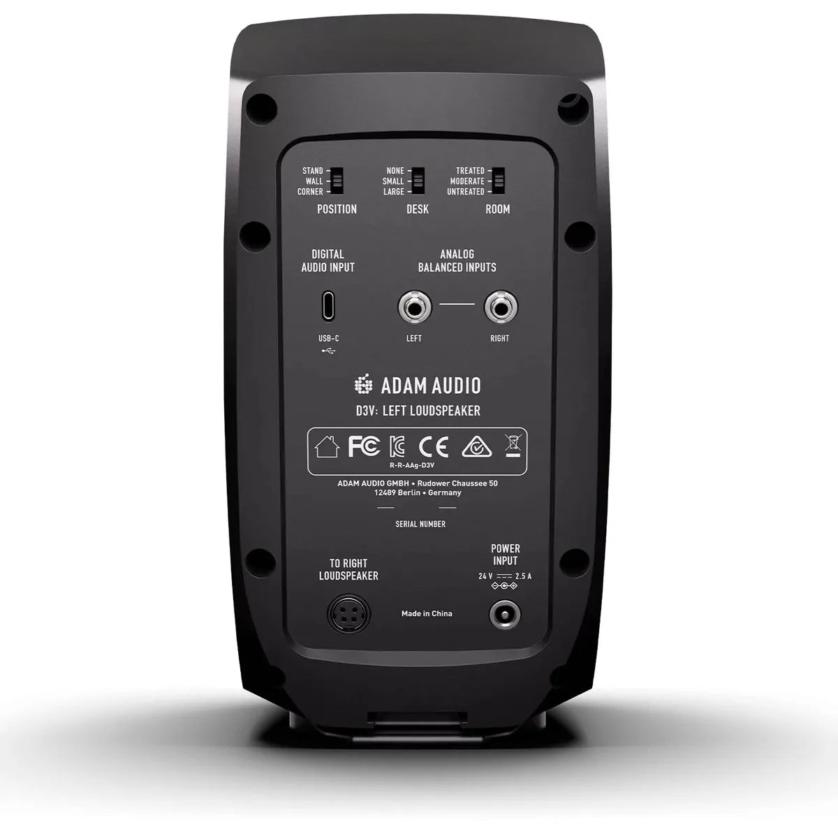 Monitores de Escritorio D3V Black Adam Audio