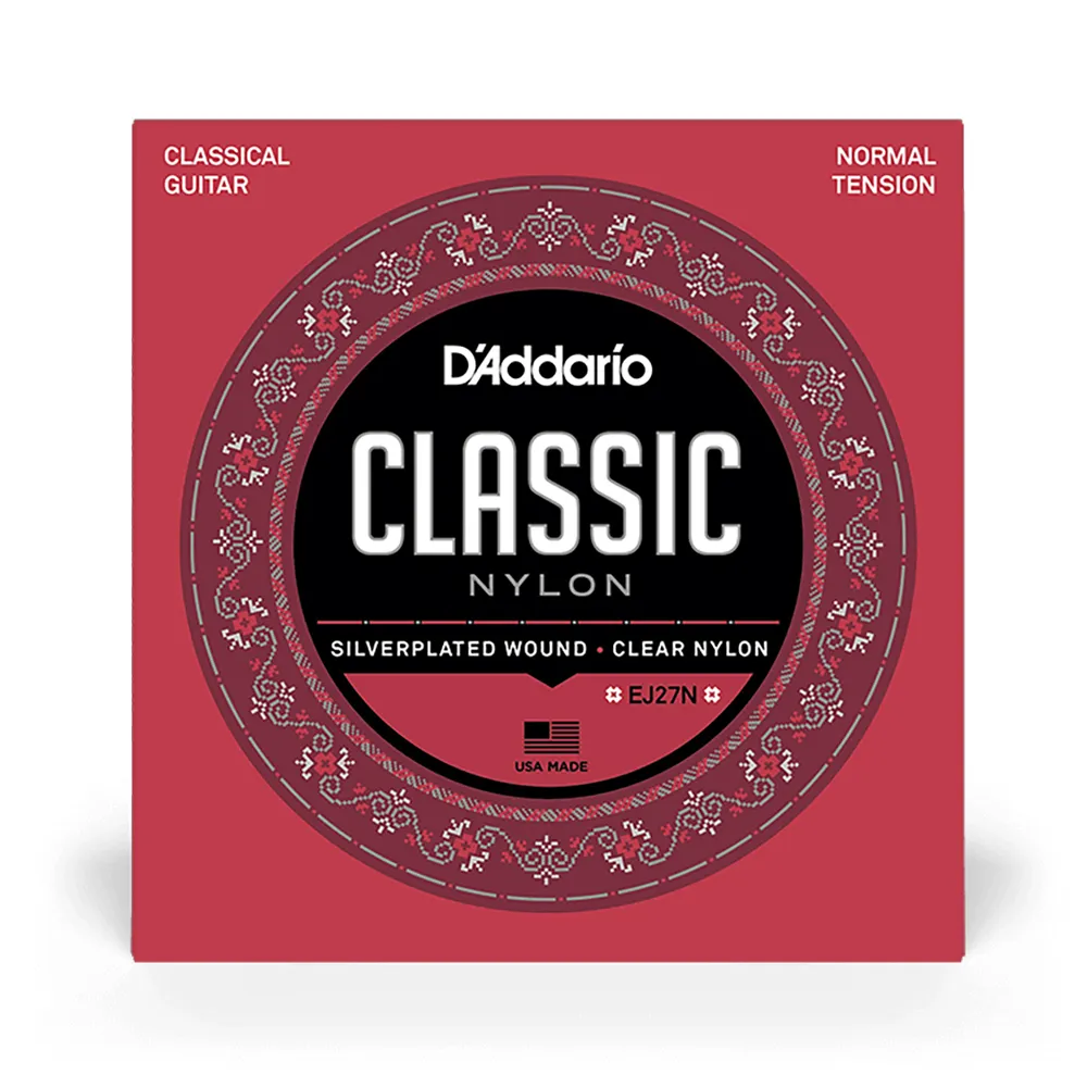 Cuerdas para Guitarra Clásica EJ27N Nylon Daddario