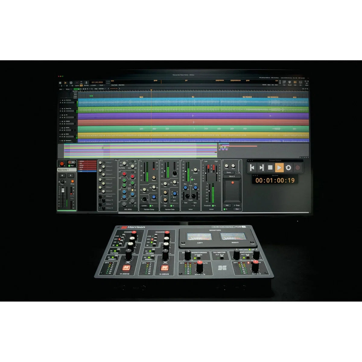 Interfaz de Audio Pro Flex-10 Harrison