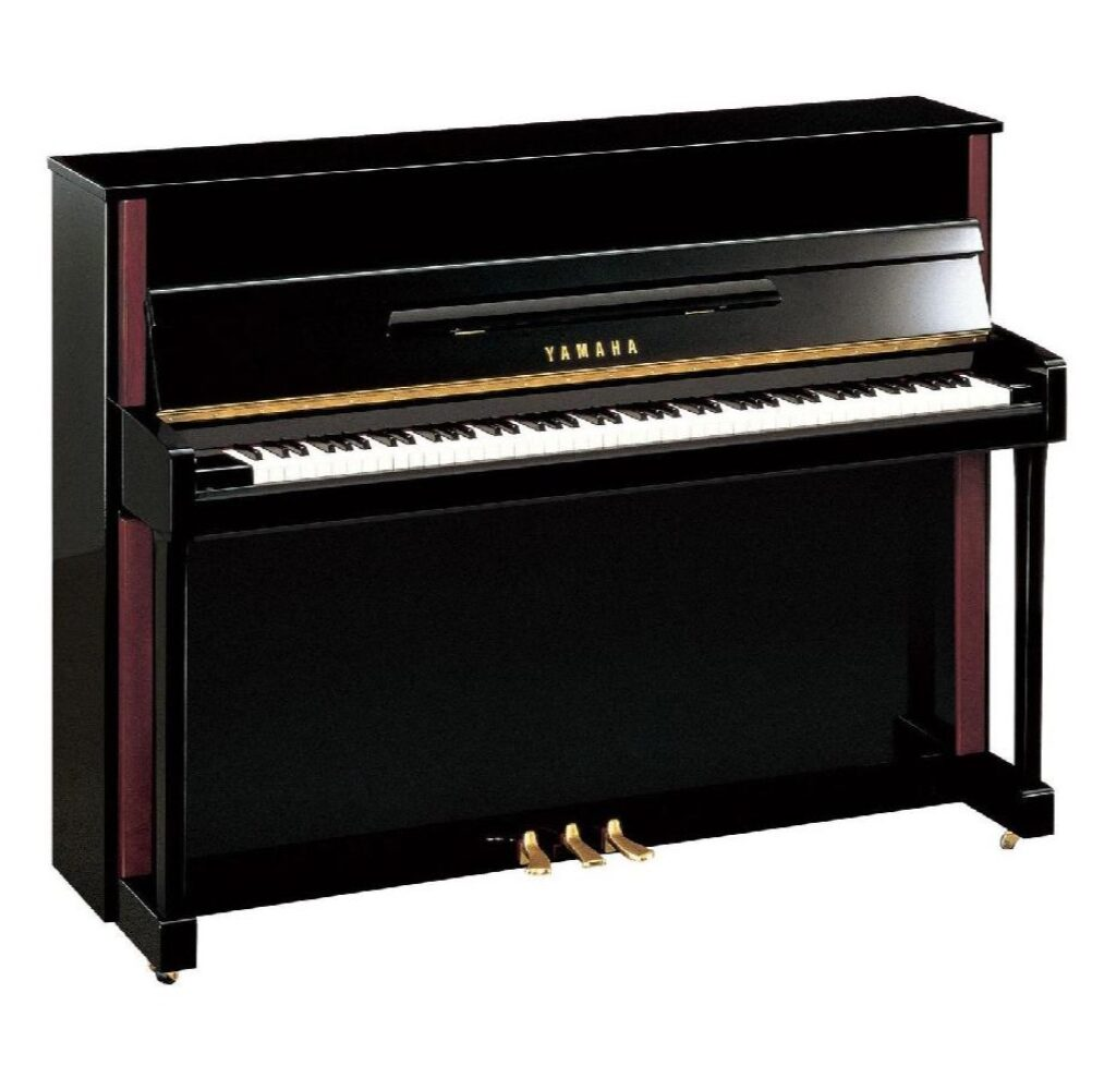 Piano Acústico Vertical JX113T Acabado Polished Ebony Yamaha