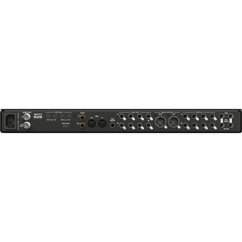 Interfaz de Audio Pro 828 28x32 MOTU