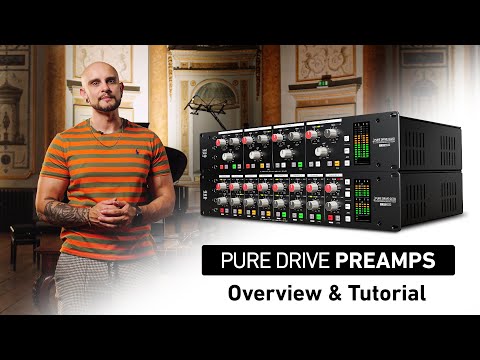 Preamplificador de 4 canales Pure Drive Quad Solid State Logic