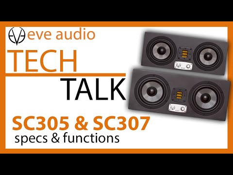Monitor de Estudio Activo de 3 Vías 6,5" SC307 Eve Audio (Unidad)