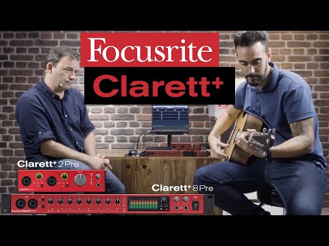 Interfaz de Audio Clarett+ 4Pre Focusrite