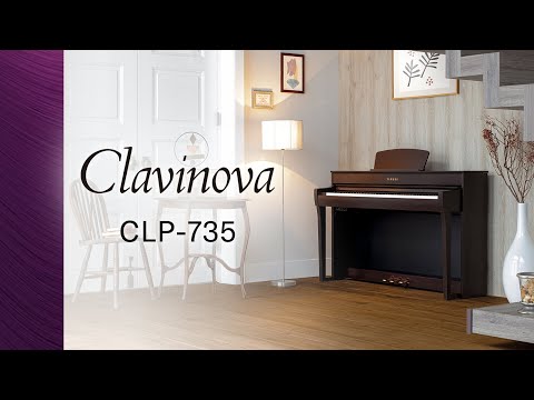 Clavinova CLP-735 Rosewood Yamaha