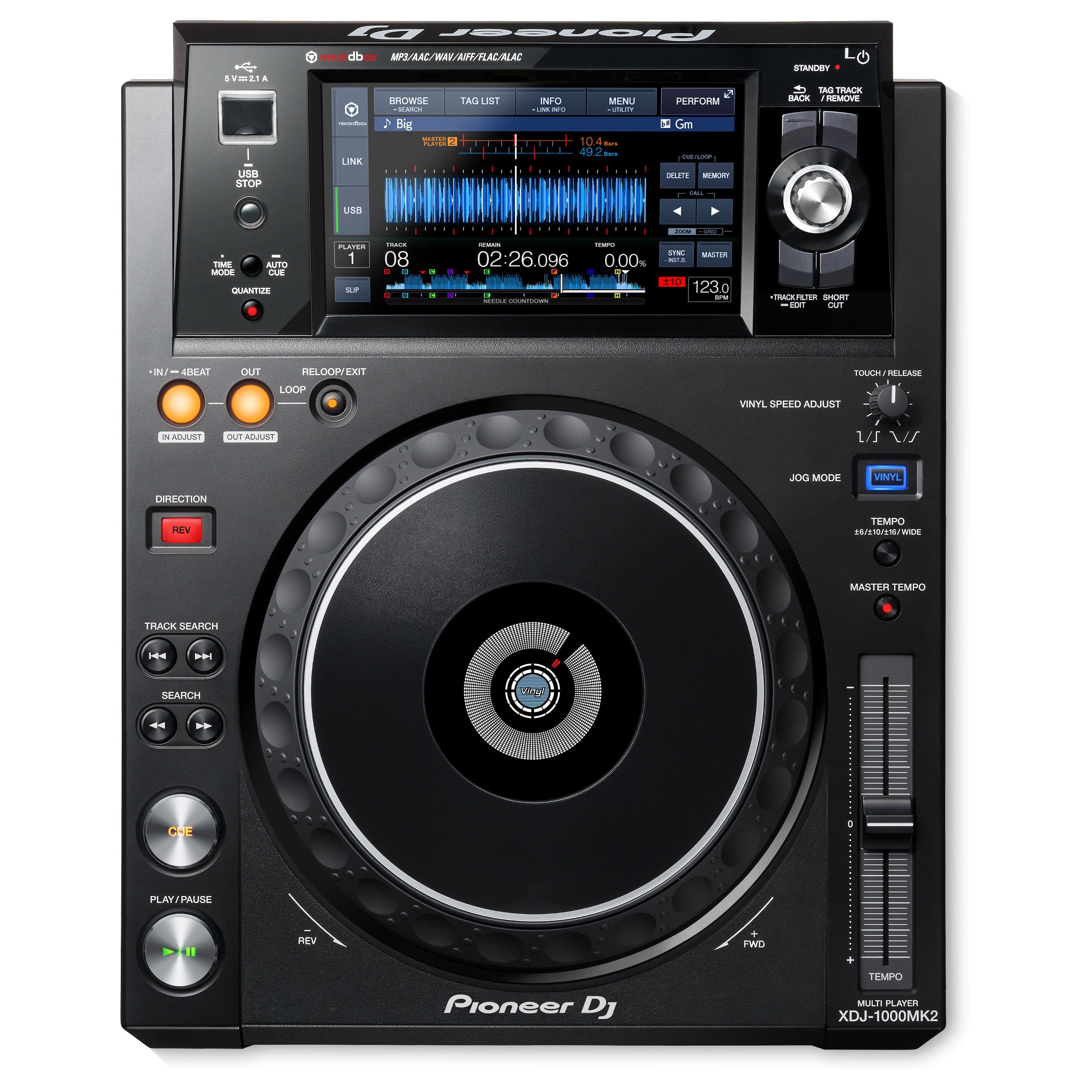 Reproductor DJ XDJ-1000 MK2 Pioneer DJ